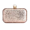 TOOBA Women's Clutch (Rose Gold Glitter)