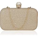 TOOBA Handicraft Women's Giltter Clutch Bag Purse |Design Bag, Bridal Purse &amp; Party Handbag Design &amp; Pearl Lock – Wedding &amp; Special Occasion Clutch