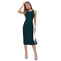 Toochki Women39s Spandex Solid Bodycon Western Dress