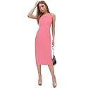 Toochki Women39s Spandex Solid Bodycon Western Dress