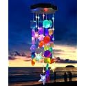 Toodour Solar Decorative Lights Outdoor, Colorful Shells Lights for Outside
