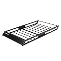 TOOENJOY 59 x 35.4 x 4.7 Inch Roof Cargo Basket Carrier, Car Top Luggage Holder for Car, SUV and Pickup, 200 LBS Capacity