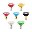 Tool Daily Pressure Washer Nozzle Tips, Multiple Degrees, 3.0 GPM, 7 Pack