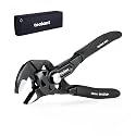 toolant 5-Inch Mini Pliers Wrench, CR-V Steel, Smooth Jaws, Pocket EDC
