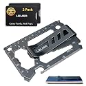 Lever Gear Toolcard Pro Money Clip Multitool - 40-in-1 Credit Card Tool 2Pk