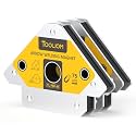 TOOLIOM Arrow Welding Magnets, 2-Pc 75 lb Holding Force Welding Accessories