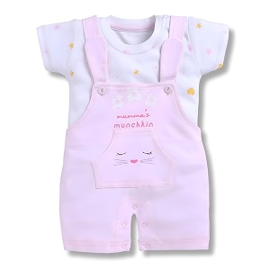 Toonyport Baby Boy Cute Mammas Munckin Dungaree