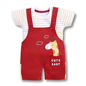 Toonyport Baby Boy Cute Mammas Munckin Dungaree