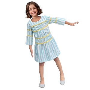 Toonyport Girls Full Sleeve Knee Length Fashionable
