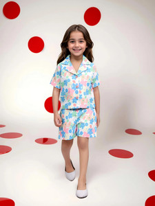 toonyport kids nightwear girls printed cotton blend