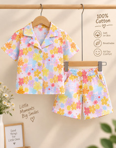 toonyport kids nightwear girls printed cotton blend