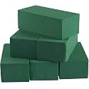 Toopify 6 Pcs Floral Foam, Wet and Dry Floral Foam Blocks Flower Arrangement Kit for Fresh or Silk Artificial Flowers (Green, 9"L x 3.1"W x 4.3"H)