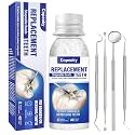 Tooth Repair Kit, Quick & Easy Tooth Filling Solution for Broken or Missing Teeth, Moldable & Comfortable, 4 Tools DIY for a Confident Smile, 30mL