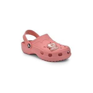 toothless barbie kids girls peach clogs