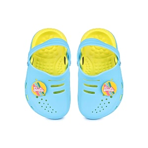 toothless barbie kids girls skyyellow clogsbbpgmo4609-5-55y