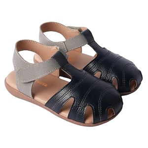 toothless boys open toe sandals with adjustable hook-and-loop straps  cushioned footbed and flexible sole  lightweight comfortable sandals for boys outdoor travel and casual use