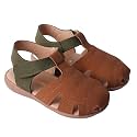 toothless Boys Open Toe Sandals with Adjustable Hook-and-Loop Straps | Cushioned Footbed and Flexible Sole | Lightweight Comfortable Sandals for Boys Outdoor, Travel and Casual Use