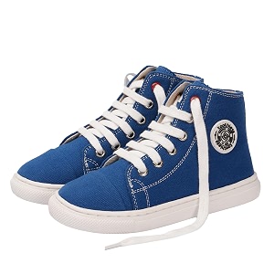 toothless Canvas Shoes Lace-Up Closure