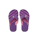 toothless Kids Girls Purple amp Pink Flip-Flops