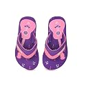toothless Kids Girls Purple amp Pink Flip-Flops