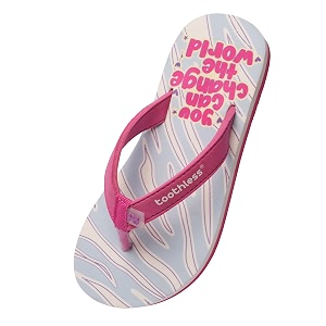toothless Kids Printed Flip Flop Soft