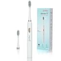 Toothsi Electro I7 Sonic Electric Toothbrush|Smart Electric Toothbrush For Men &amp; Women|With 2 Modes &amp; 2 Brush Heads|Ipx 7 Waterproof|Oral Care|Battery Powered|Black,Adult,1 Count