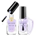 Top Coat and Base Coat Clear Nail Polish Anti-UV, Quick Dry