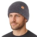 TOP-EX 100% Australian Merino Wool Soft Cuffed Winter Beanie for Adults