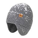 TOP-EX DryKnit™ 80% Merino Wool Waterproof Ear Flap Beanie M/L/XL