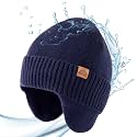 TOP-EX DryKnit™ 80% Merino Wool Waterproof Ear Flap Beanie M/L/XL