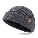 TOP-EX PolarWool™ 100% Merino Wool Short Fisherman Beanie Men Women