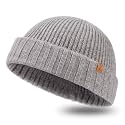 TOP-EX PolarWool™ 100% Merino Wool Short Fisherman Beanie Men Women