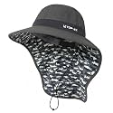TOP-EX UPF 50+ Cooling Wide Brim Sun Hat for Men with Neck Flap, Packable