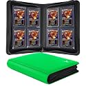 Top loader Binder, Holds 128+ Toploaders (Grass Green)
