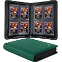 Top loader Binder, Holds 128+ Toploaders（Green）