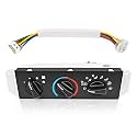 TOP-MAX HVAC Climate Control Module Panel Fit for Jeep Wrangler TJ 1999-2004, A/C Heater Air Conditioning Control Unit with Harness, Replace for 55037473AB HS-373