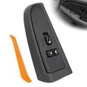 TOP-MAX Passenger Side Power Window Switch w/Bezel Compatible with 2003-2007 Chevy Silverado Avalanche Suburban Tahoe GMC Sierra Yukon Escalade Hummer H2, Master Window Control Replacement