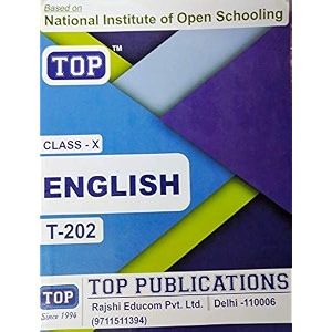 top nios 202 english class 10th paperback top publication