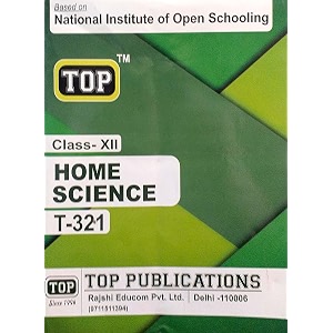 top nios home science guide class 12 t-321