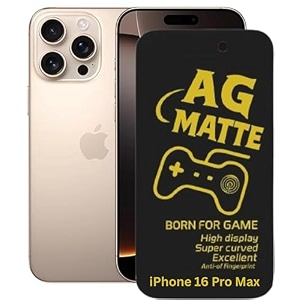Top-Notch Gaming Matte Tempered Glass Screen Protector