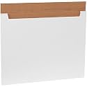 Top Pack Supply Jumbo Fold-Over Mailers, 28" x 22" x 1/4", White (Pack of 20)