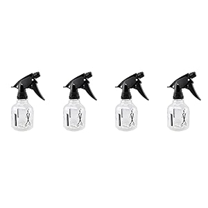 multipurpose professional empty spray bottle for home and salon use for spraying water on face and hair dressing pack of 4