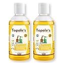 Topale's Wooden Cold Pressed White Sesame Oil - 200 ML, (Pack of 2) | Til Oil For Cooking | Unrefined, Chemical-free, Omega-6 Rich Cold Press Oil | Sesame Oil For Hair, Skin &amp; Body Care