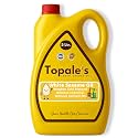 Topale's Wooden Cold Pressed White Sesame Oil - 5 Litre, (Pack of 1) | Til Oil For Cooking | Unrefined, Chemical-free, Omega-6 Rich Cold Press Oil | Sesame Oil For Hair, Skin &amp; Body Care