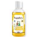 Topale's Wooden Cold Pressed White Sesame Oil - 200 ML, (Pack of 1) | Til Oil For Cooking | Unrefined, Chemical-free, Omega-6 Rich Cold Press Oil | Sesame Oil For Hair, Skin &amp; Body Care