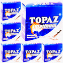 TOPAZ Platinum Blades 400 BLADES (EACH PACKET CONTAIN 50 BLADES)R (Pack of 6)