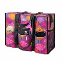 TOPDesign Utility Water Resistant Tote Bag with 13 Pockets, Zipper Closure