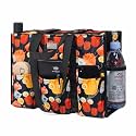 TOPDesign Utility Water Resistant Tote Bag with 13 Pockets, Zipper Closure