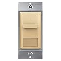 TOPGREENER 3-Speed Ceiling Fan Control Switch, Single Pole, 2.5A, Gold