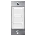 TOPGREENER 3-Speed Ceiling Fan Wall Switch, Single-Pole, White, 1 Pack